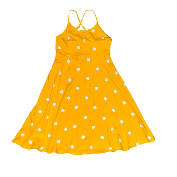 Old Navy Other - Old navy girls yellow polka dot dress